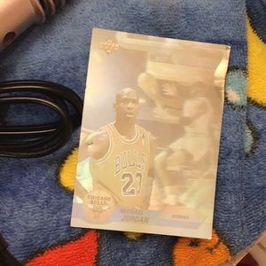 Michael Jordan limited edition card
